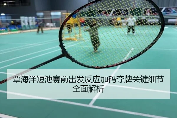 覃海洋短池赛前出发反应加码夺牌关键细节全面解析